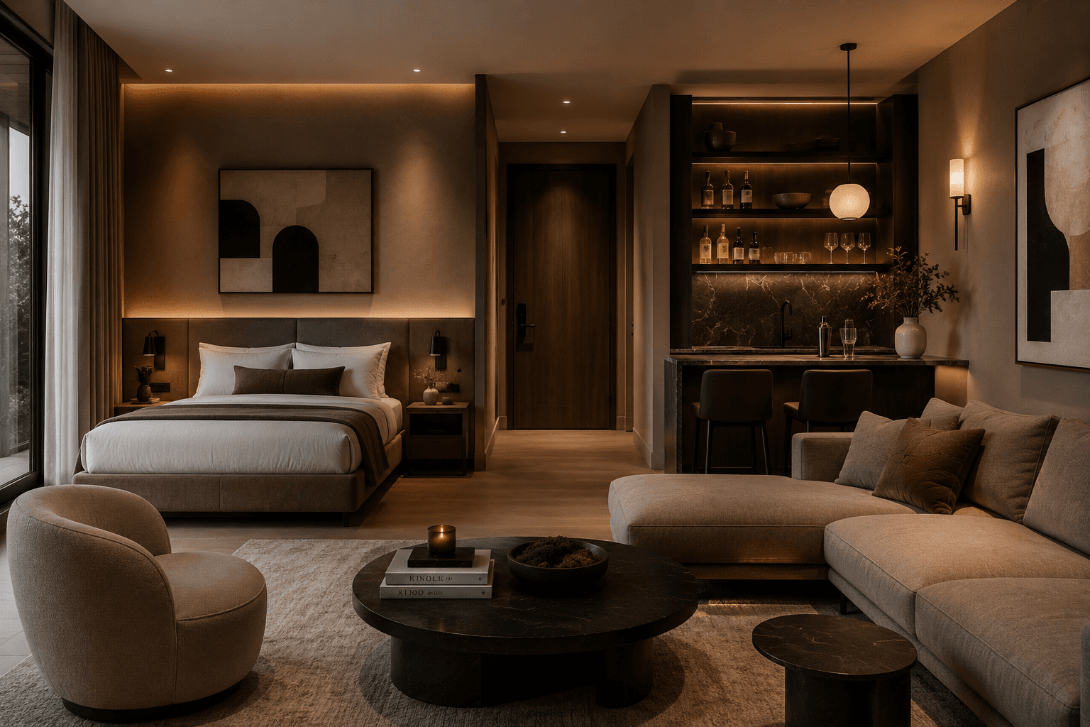 Boutique hospitality interior
